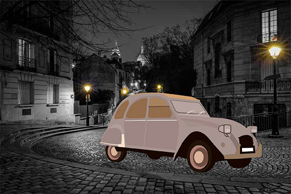 2cv Montmartre