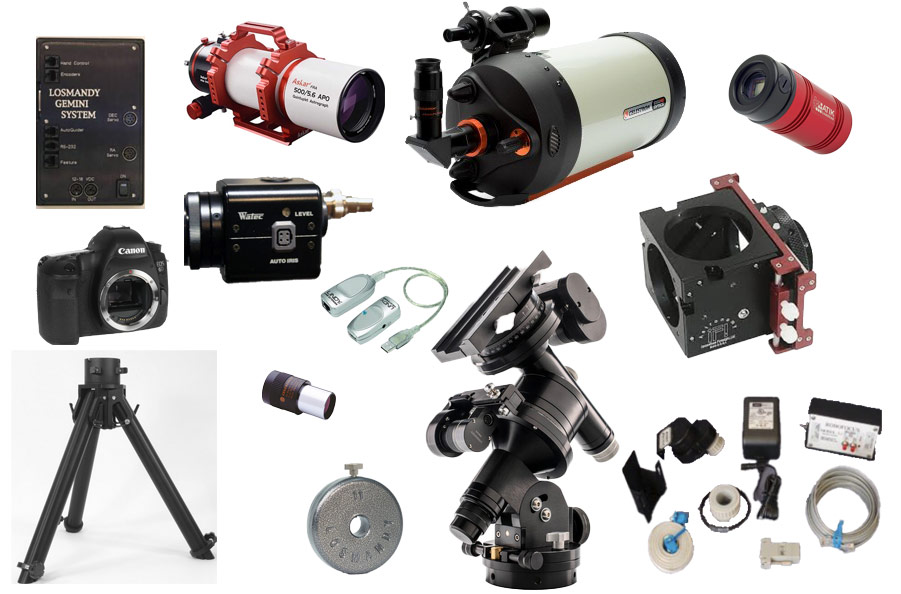 matériels astronomie