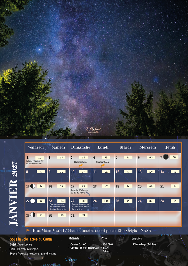 calendrier astrophotographique 2027 – Image 8